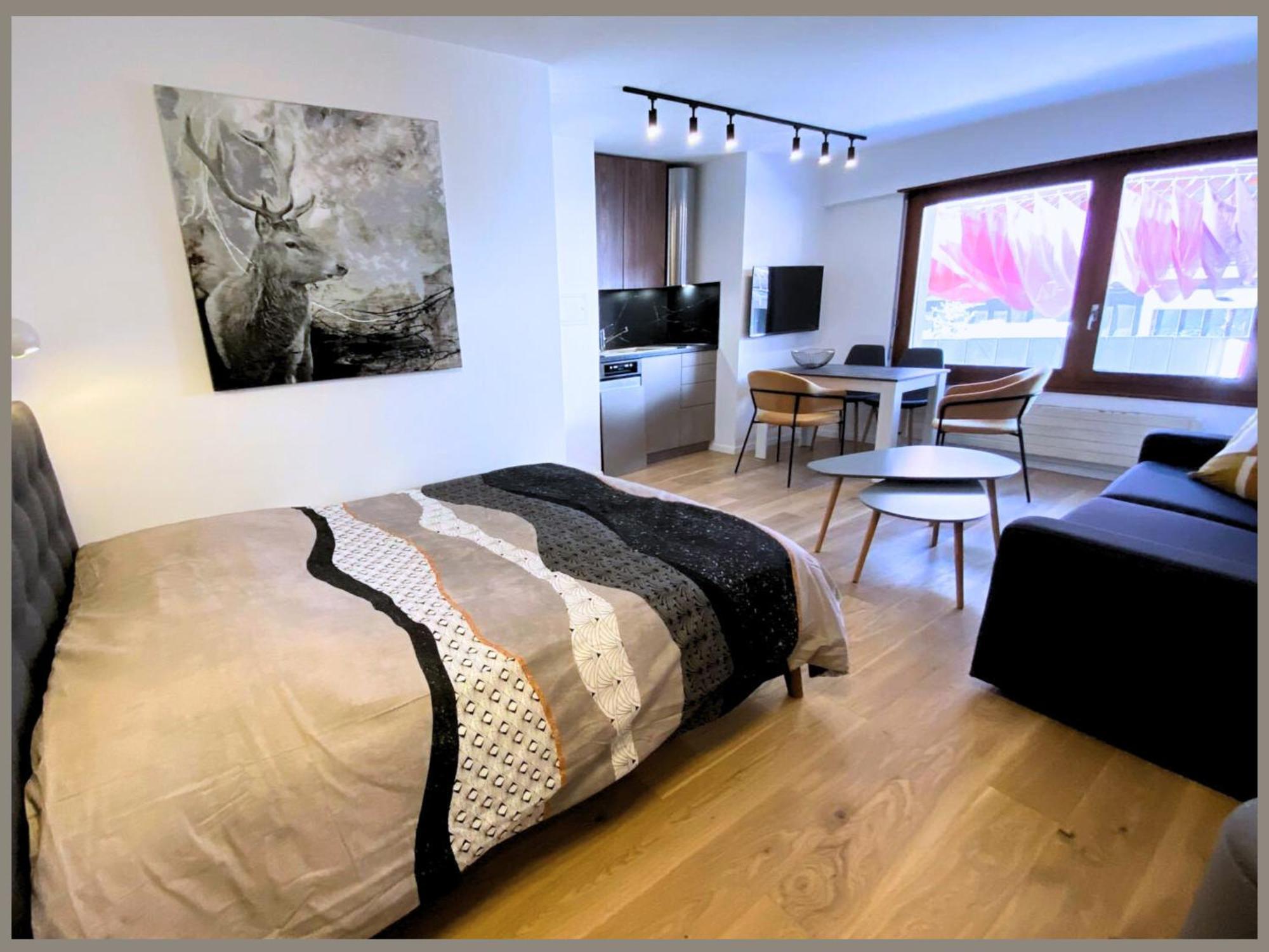 La Perle Montana Appartement Crans-Montana Buitenkant foto